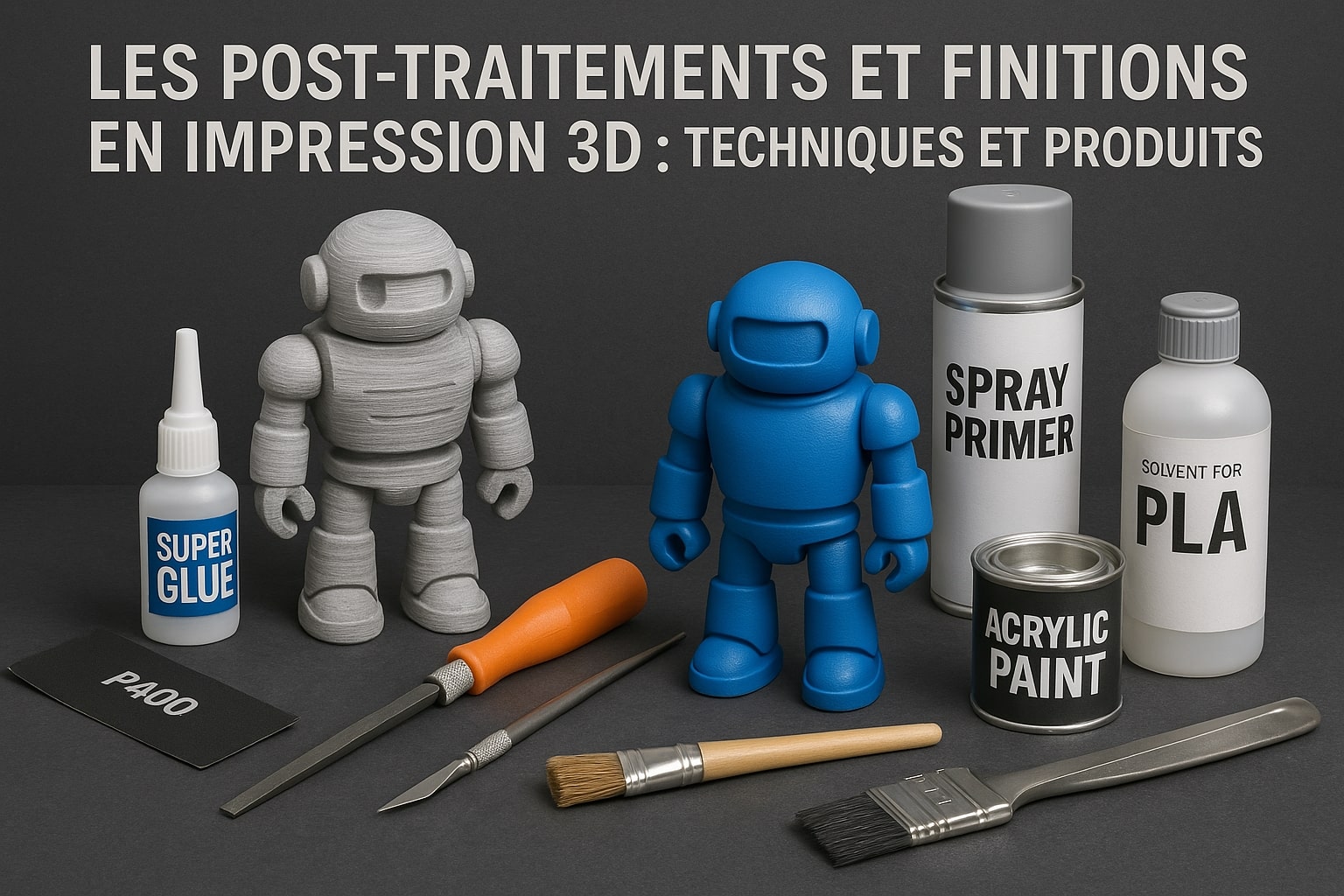 Post-traitement impression 3D