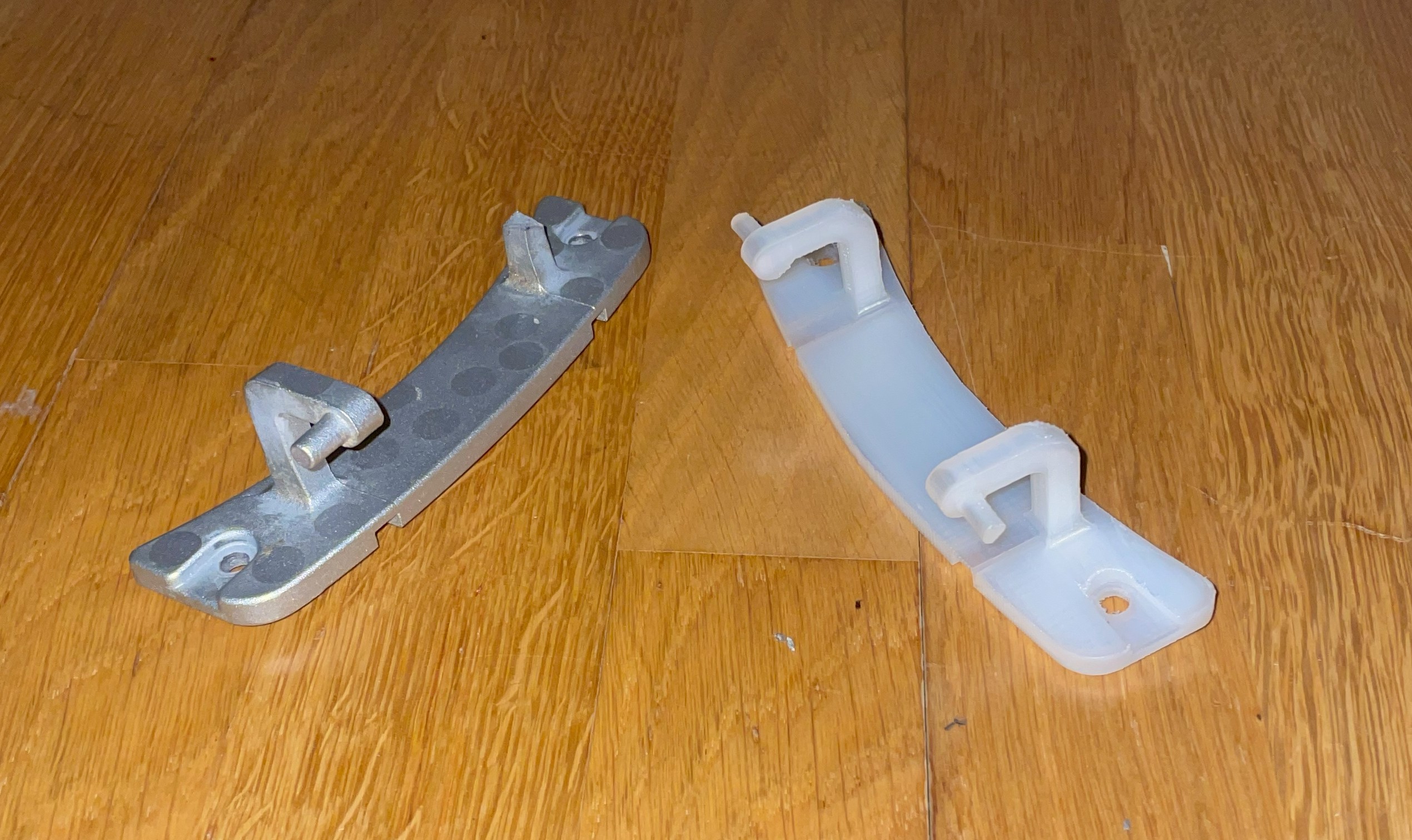 Exemple de pièce réparée par impression 3D